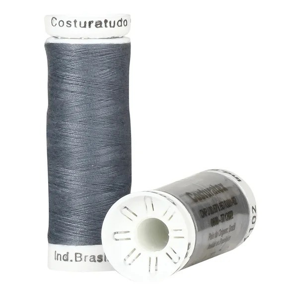 LINHA COSTURA COSTURATEX BRANCO/ PRETO/ CINZAS